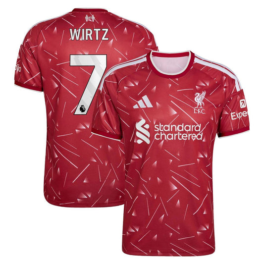 Florian Wirtz Liverpool adidas 2026/27 Home Replica Jersey - Red