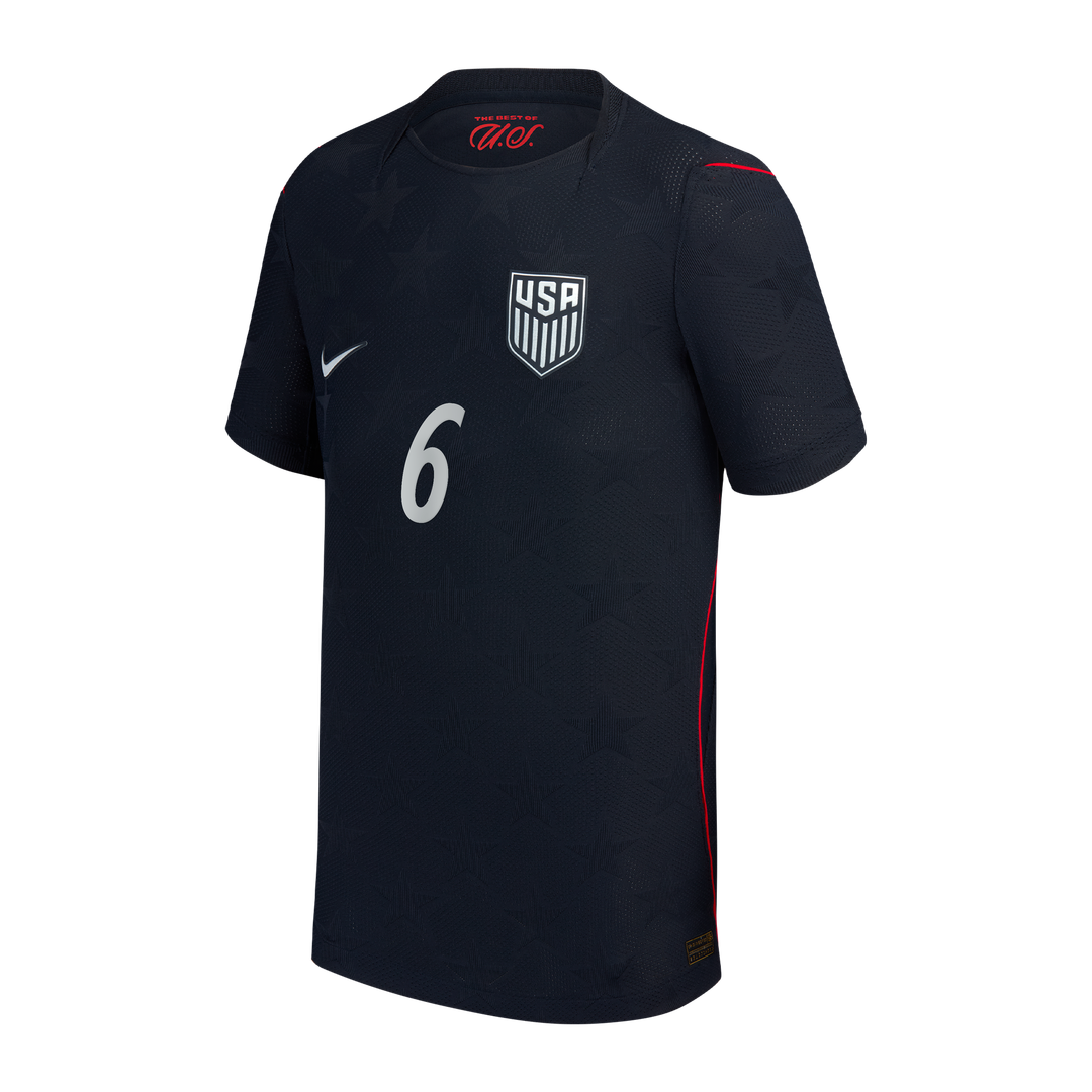 Diego Luna USMNT Nike Youth 2026/27 Away Match Authentic Jersey - Blue