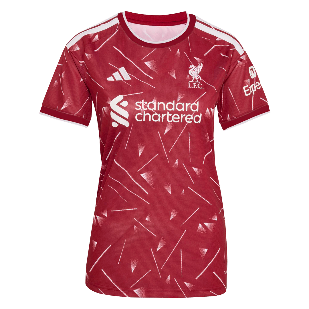 Virgil van Dijk Liverpool adidas Women's 2026/27 Home Replica Jersey - Red