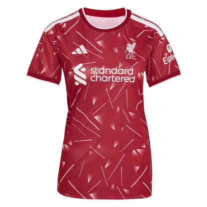 Virgil van Dijk Liverpool adidas Women's 2026/27 Home Replica Jersey - Red