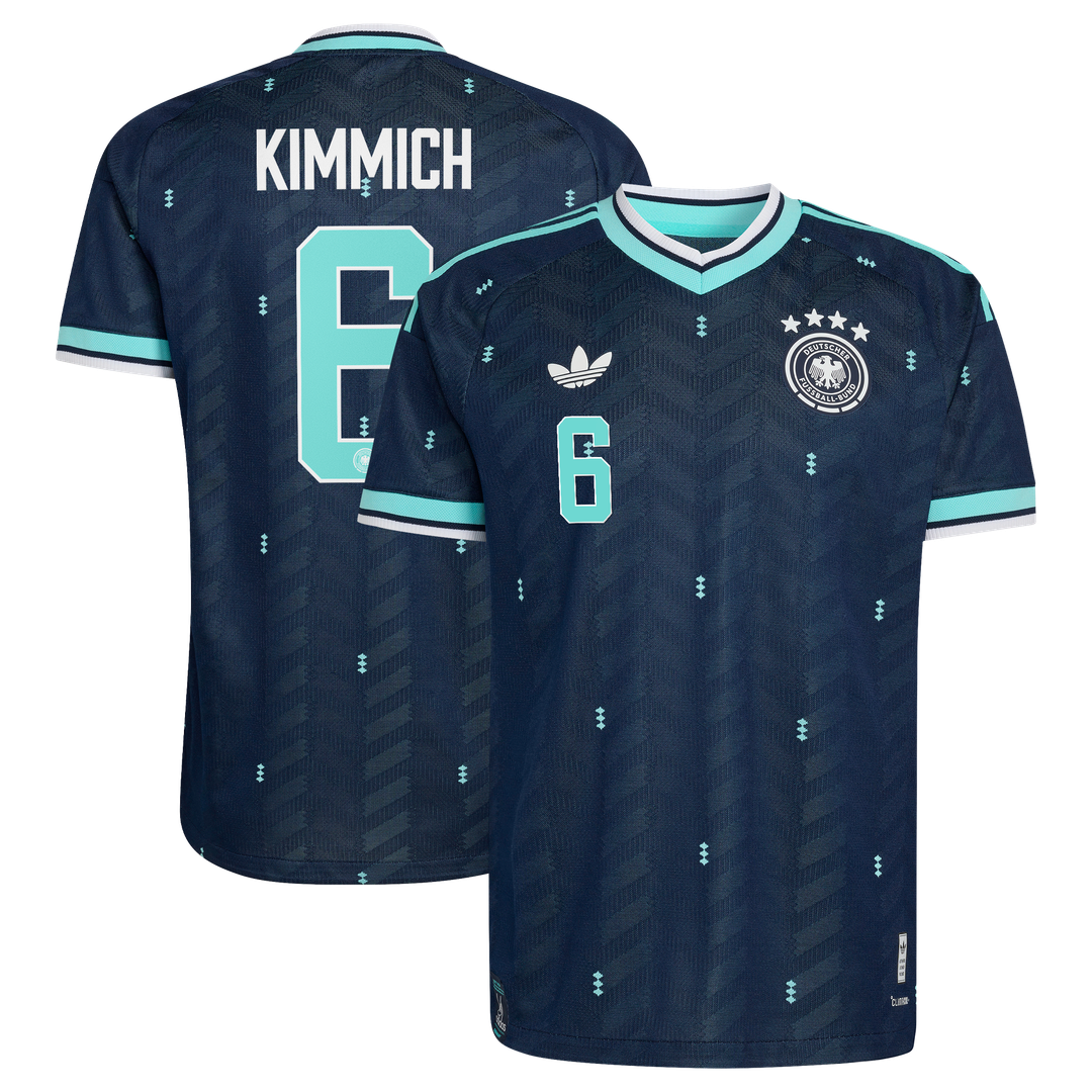 Joshua Kimmich Germany National Team adidas 2026 Away On-Field Authentic Jersey - Navy
