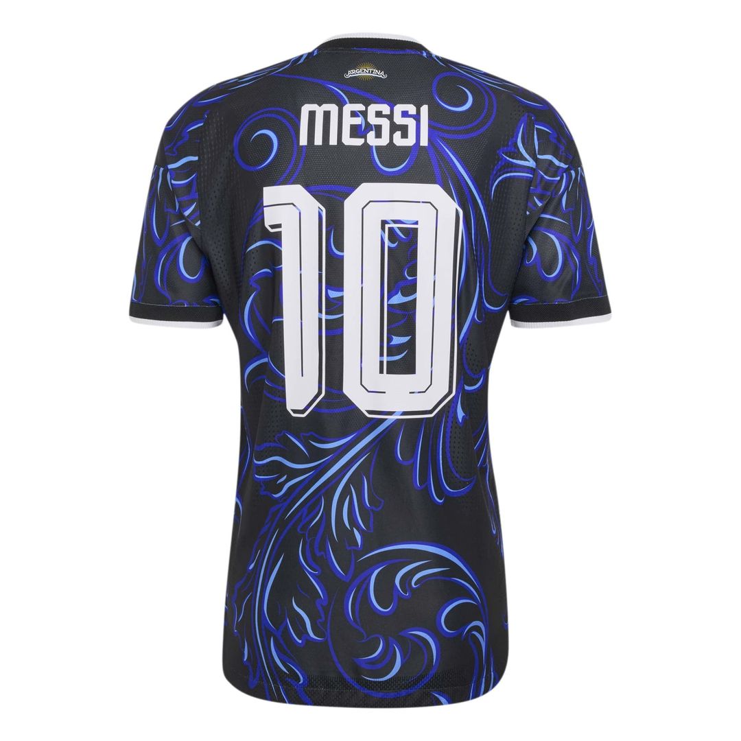 Lionel Messi Argentina National Team adidas 2026 Away Authentic Player Jersey - Black