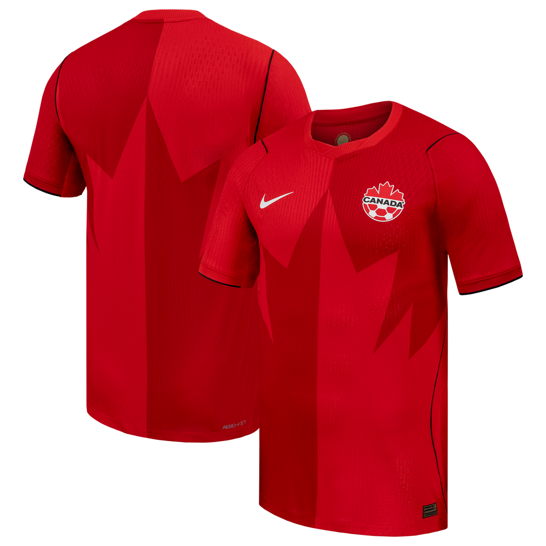 Canada Soccer Nike 2026 Home Match Authentic Jersey - Red