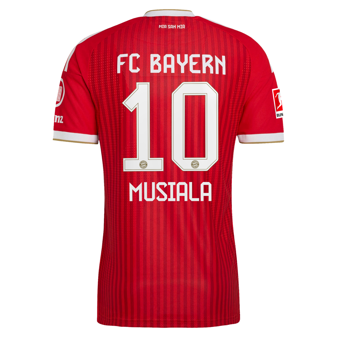 Jamal Musiala Bayern Munich adidas 2026/27 Home On-Field Authentic Jersey - Red