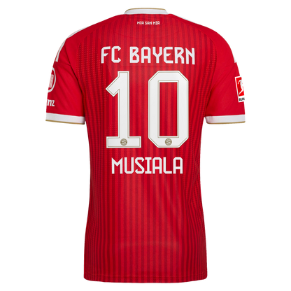 Jamal Musiala Bayern Munich adidas 2026/27 Home On-Field Authentic Jersey - Red