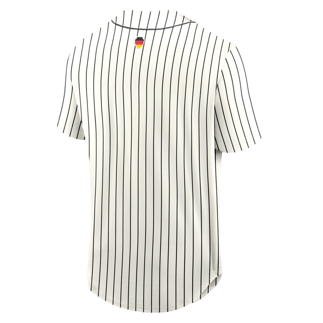 Germany National Team Fanatics Oversized Baseball Jersey - Cream