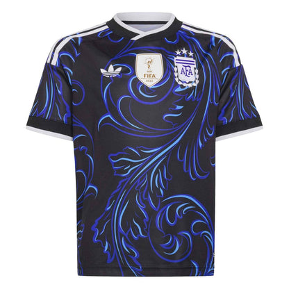 Argentina National Team adidas Youth 2026 Away Replica Jersey - Black