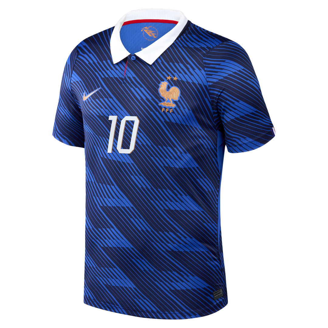 Kylian Mbappé France National Team Nike 2026 Home Stadium Replica Jersey - Blue