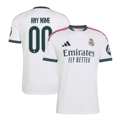 Real Madrid adidas 2026/27 Home Replica Custom Jersey - White