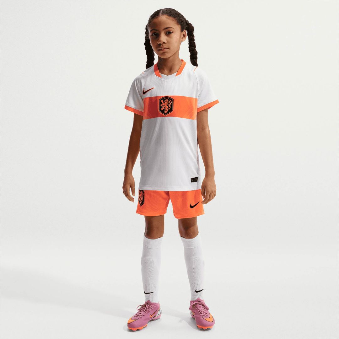 Netherlands National Team Nike Youth 2026 Away Stadium Replica Jersey - White