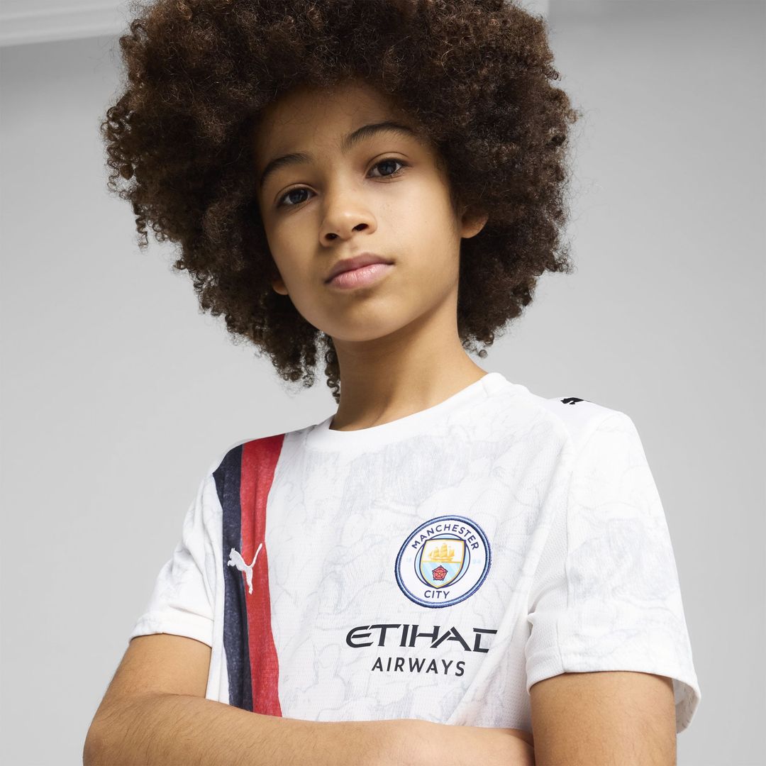 Manchester City Puma x KidSuper Youth 2025 FIFA Club World Cup Replica Jersey - White