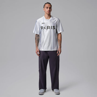 Paris Saint-Germain Jordan Brand Lifestyle Jersey - Gray
