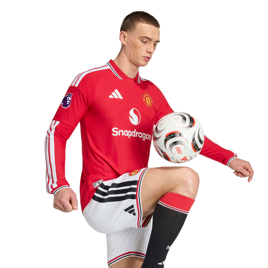 Manchester United adidas 2026/27 Home Authentic Long Sleeve Jersey - Red