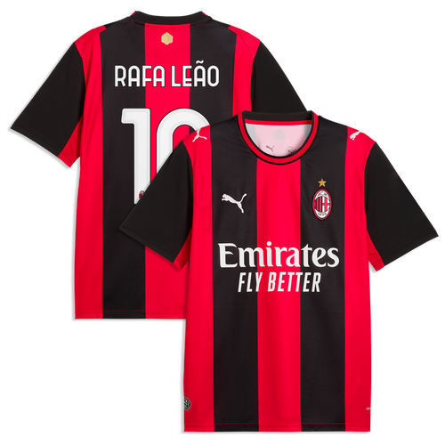 Rafael Leão AC Milan Puma 2026/27 Home Replica Jersey - Black/Red