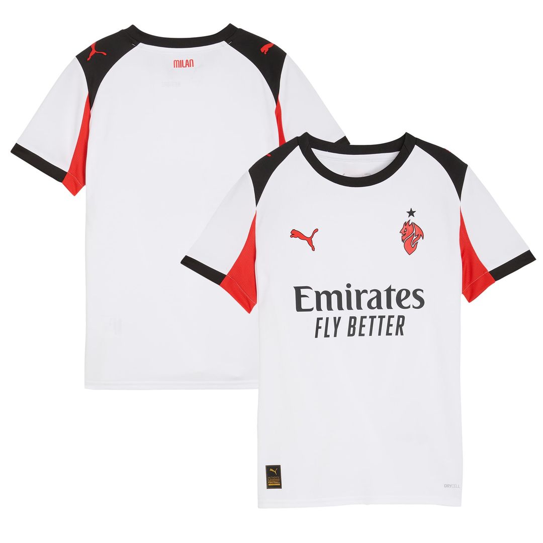 AC Milan Puma Youth 2025/26 Third Replica Jersey - Yellow