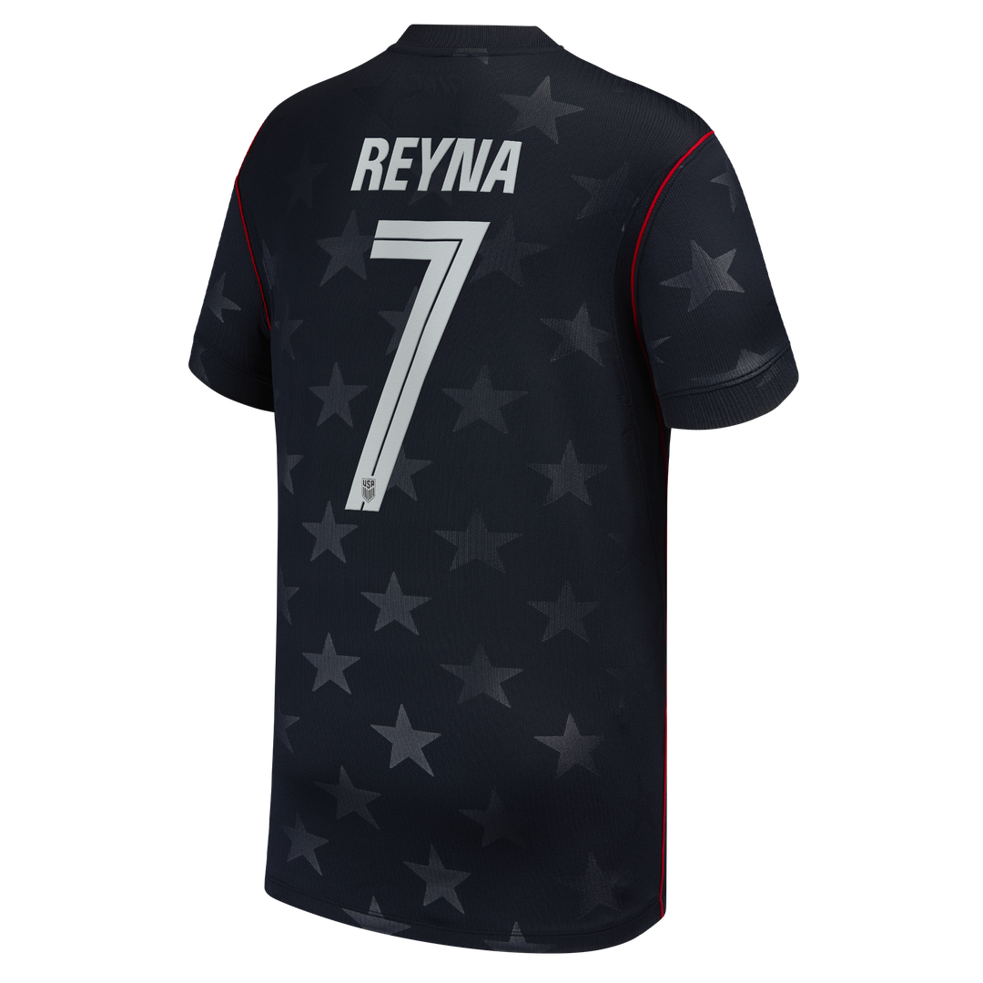 Giovanni Reyna USMNT Nike Youth 2026 Away Stadium Replica Jersey - Blue