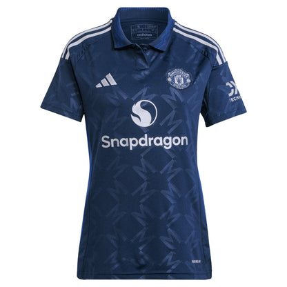 Rasmus Højlund Manchester United adidas Women's 2024/25 Away Replica Player Jersey - Navy