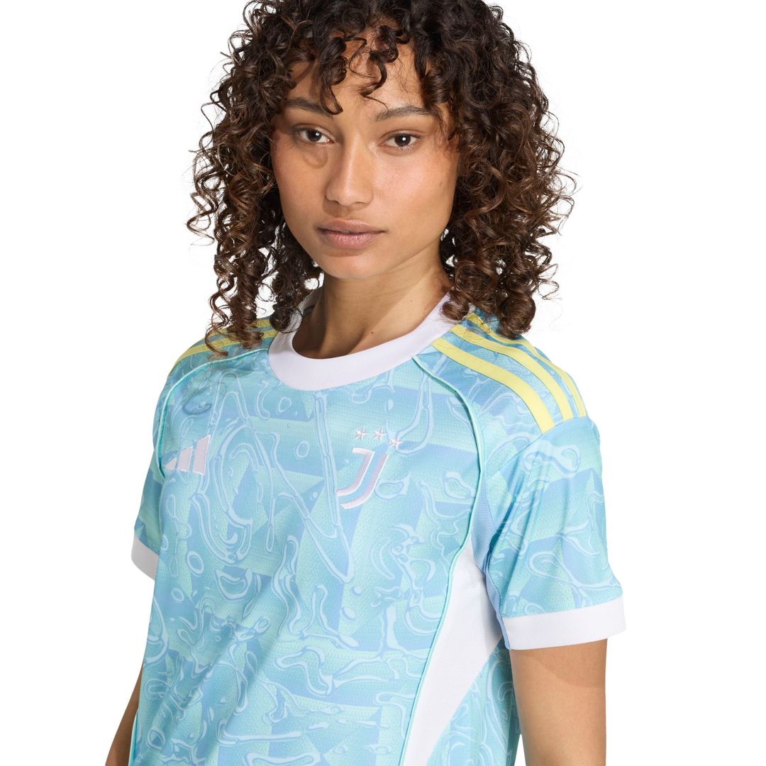 Juventus adidas Women's  2025/26 Away Replica Jersey - Blue