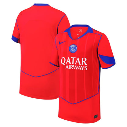 Paris Saint-Germain Nike Youth 2025/26 Third Replica Jersey - Red