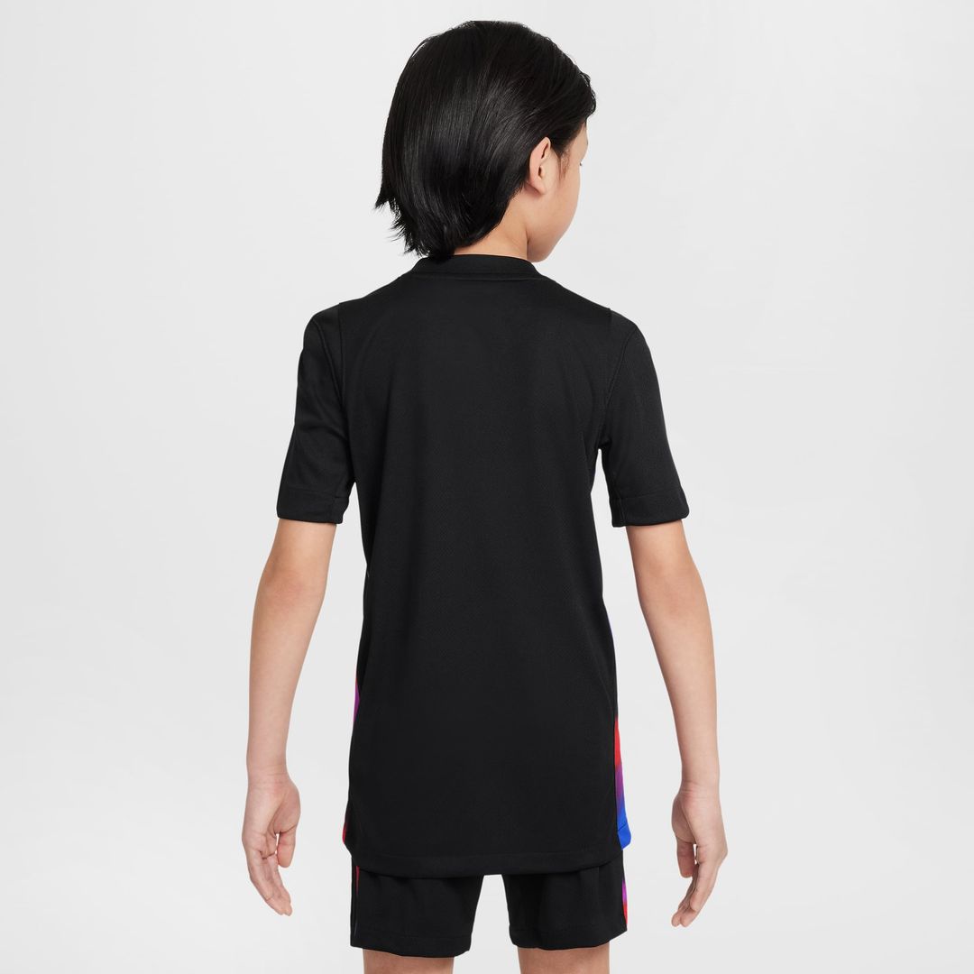 England Women's National Team Nike Youth 2025/26 Away Replica Jersey - Black