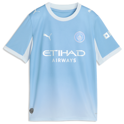 Manchester City Puma Youth 2026/27 Home Replica Custom Jersey - Light Blue