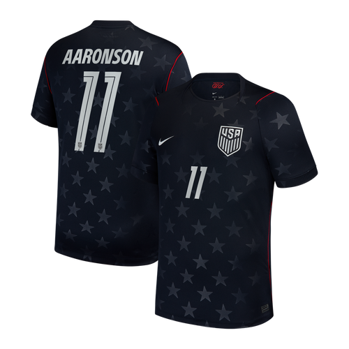 Brenden Aaronson USMNT Nike 2026/27 Away Stadium Replica Jersey - Blue