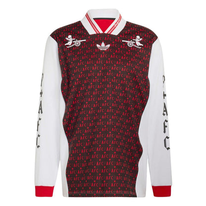 Arsenal x Places+Faces adidas Lifestyler Long Sleeve Fashion Jersey - Black
