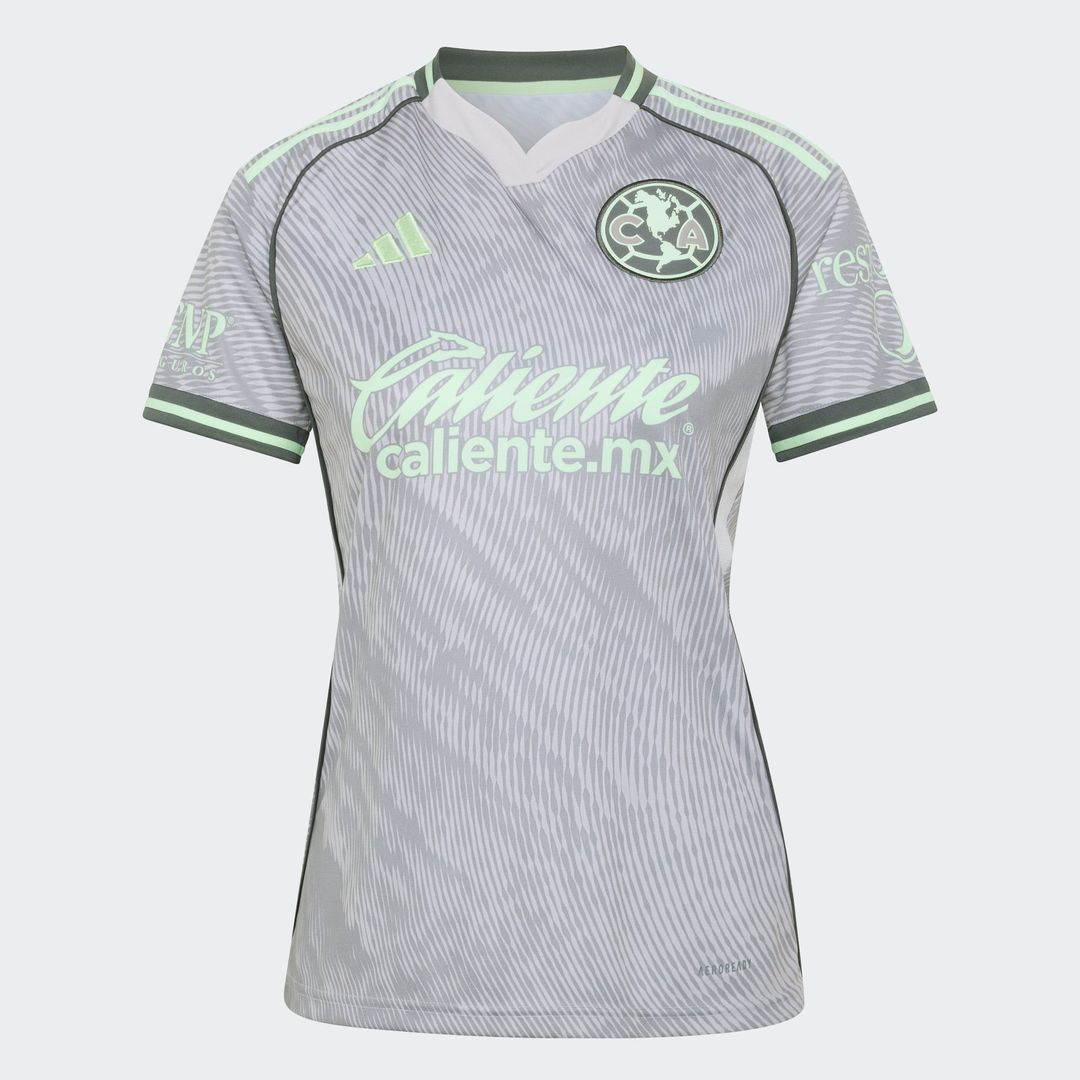 Club America adidas Women's 2025/26 Home Replica Jersey - Yellow