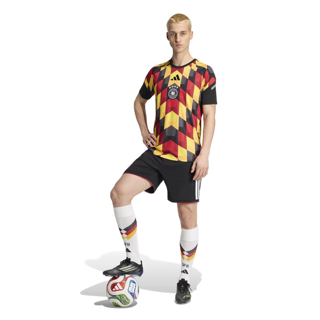 Germany National Team adidas 2026 Pre-Match Top - Turquoise