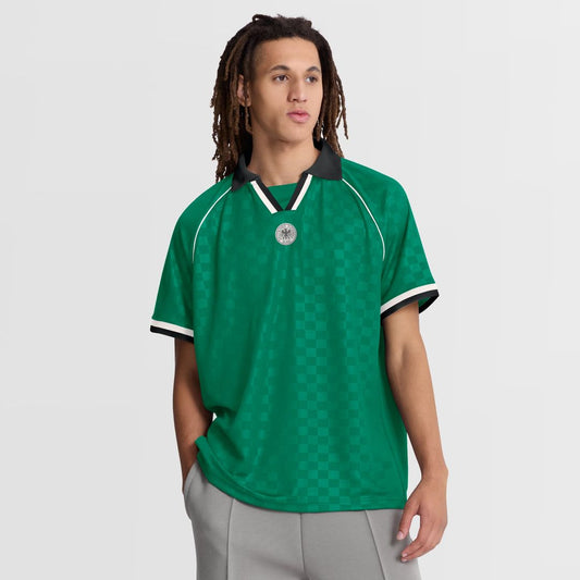 Germany National Team Fanatics Retro Raglan V-Neck Fashion Jersey - Green