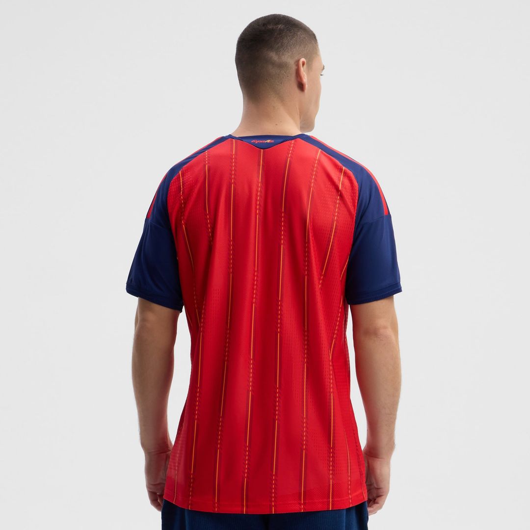 Spain National Team adidas 2026 Home On-Field Authentic Jersey - Red