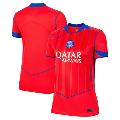 Paris Saint-Germain Nike Women's 2025/26 Third Replica Jersey - Red