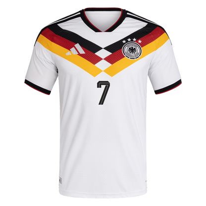Kai Havertz Germany National Team adidas 2026 Away On-Field Authentic Jersey - Navy
