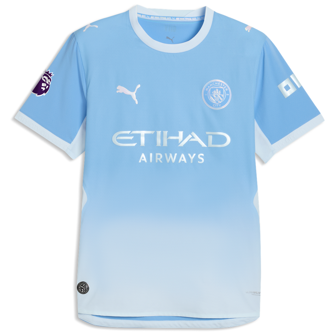 Manchester City Puma 2026/27 Home On-Field Authentic Jersey - Light Blue