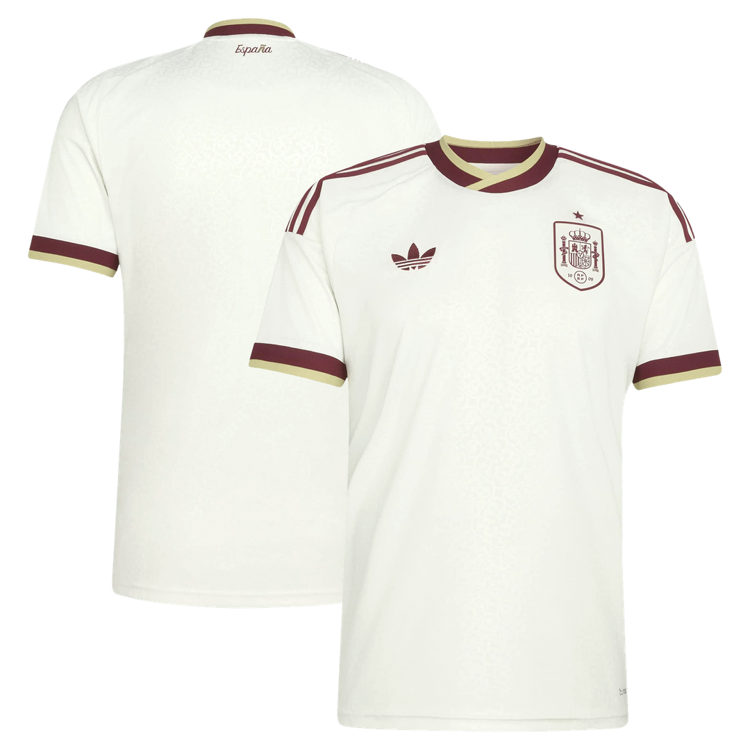 Spain National Team adidas 2026 Away Replica Jersey - White