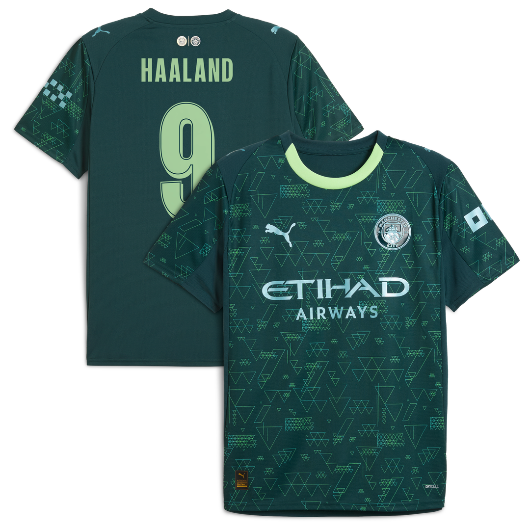Erling Haaland Manchester City Puma x EA SPORTS FC 2025/26 Fourth Jersey - Green