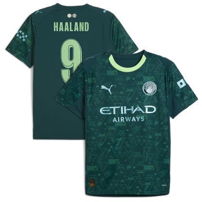 Erling Haaland Manchester City Puma x EA SPORTS FC 2025/26 Fourth Jersey - Green