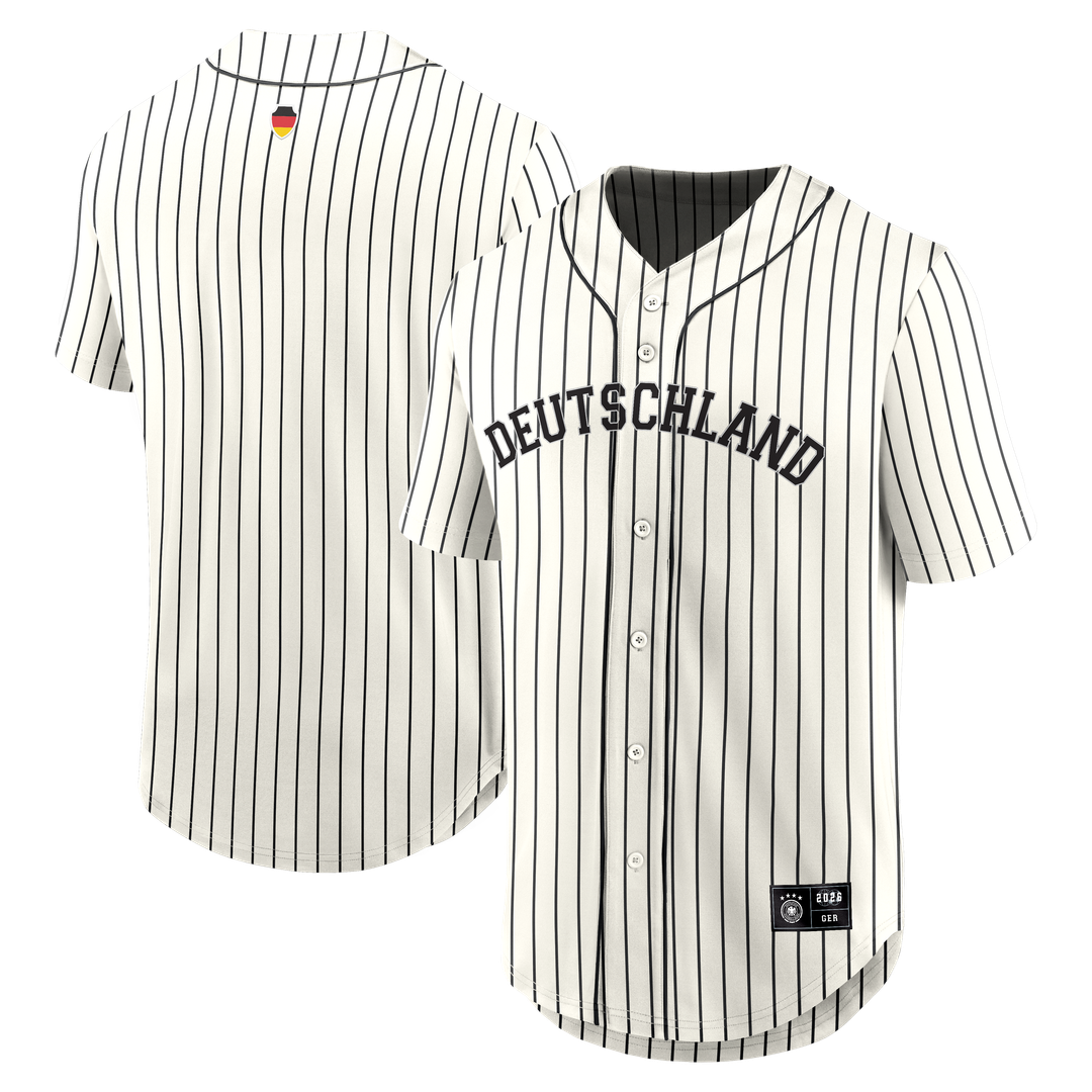 Germany National Team Fanatics Oversized Baseball Jersey - Cream