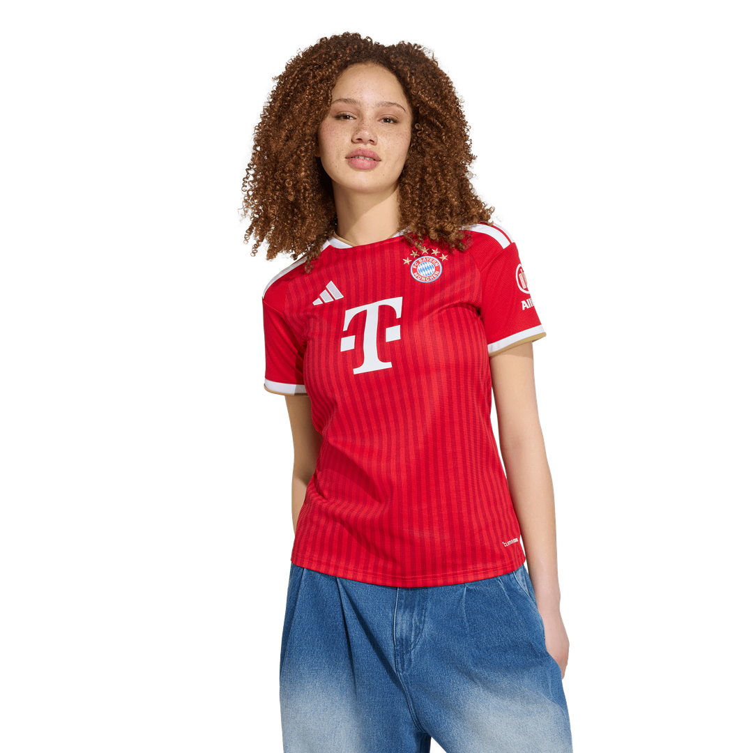Bayern Munich adidas Women's 2026/27 Home Replica Jersey - Red