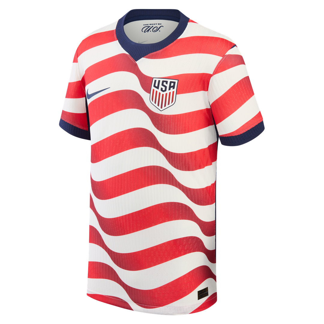 USMNT Nike Youth 2026 Home Match Authentic Jersey - White