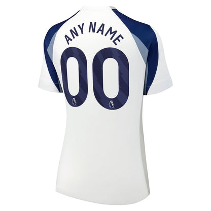 Tottenham Hotspur Nike Women's 2025/26 Home Replica Custom Jersey - White