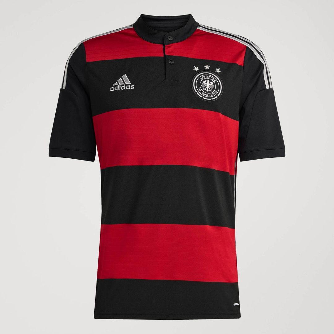Germany National Team adidas 2014 Bringback Jersey - Black/Red
