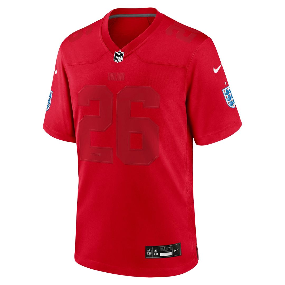 England National Team x NFL Nike Game Jersey - Red