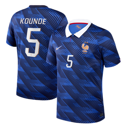 Jules Koundé France National Team Nike 2026 Home Stadium Replica Jersey - Blue