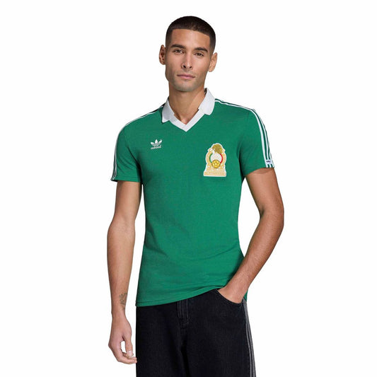 Mexico National Team adidas 1986 Bringback Home Jersey - Green