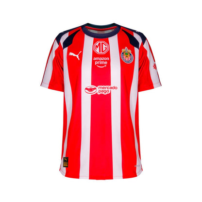 Chivas Puma Youth 2025/26 Home Replica Jersey - Red