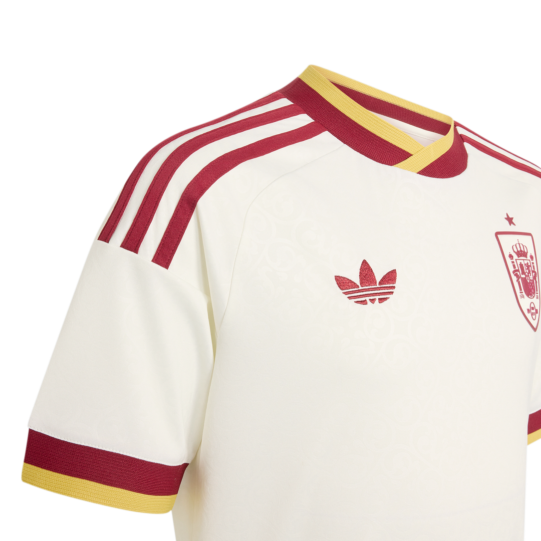 Spain National Team adidas Youth 2026 Away Replica Jersey - White