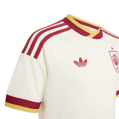 Spain National Team adidas Youth 2026 Away Replica Jersey - White