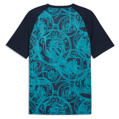 Manchester City Puma 2026/27 Pre-Match Top - Navy