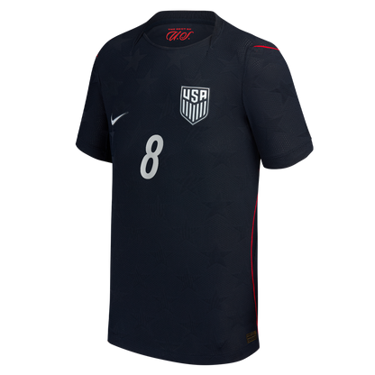 Weston McKennie USMNT Nike Youth 2026 Away Match Authentic Jersey - Blue